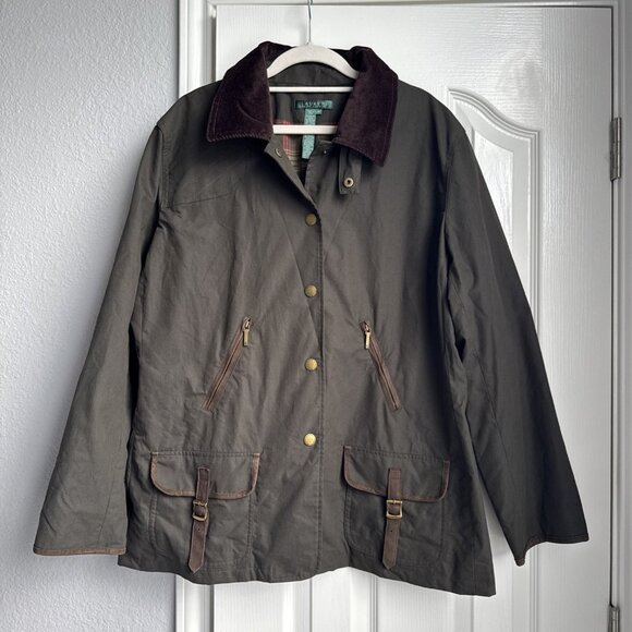 Lauren Ralph Lauren Other - Lauren Ralph Lauren Hunter Green Heritage Norm Core Classic 2XL Jacket